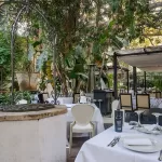 Spazio esterno ristorante il pozzo